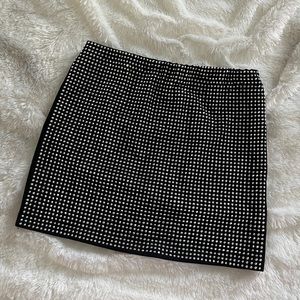 edikted ♡ trinity studded mini skirt